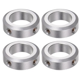 QUARKZMAN Set of 4 Adjusting Rings Shaft 20 mm Bore 32 mm AD 10 mm Width Shaft Locking Ring Depth Stop Rings for Wheel Wheelbarrow Axle Gear Assembly CNC Machine Tools