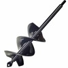 TCBWFY Garden Auger Spiral Drill Bit for Planting 3x12inch,Solid Core