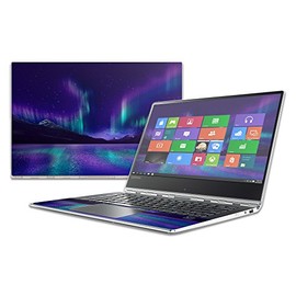 Mightyskins Skin Compatible with Lenovo Yoga 910 14" Wrap Cover Sticker Skins Aurora Borealis