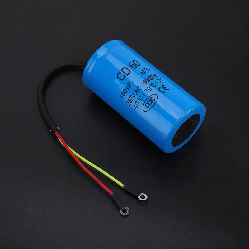 CD60 Capacitor Universal Microfarad Start Run Motor Capacitor with 250V