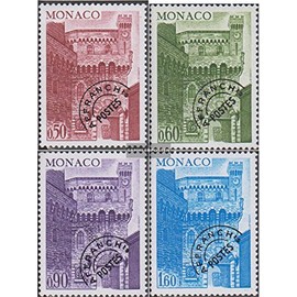 Monaco 1207-1210 (complete.issue.) unmounted mint/never hinged ** MNH 1976 clear brands: Uhrturm (Stamps for collectors) Minerals/Fossils/Jewelry/Watches