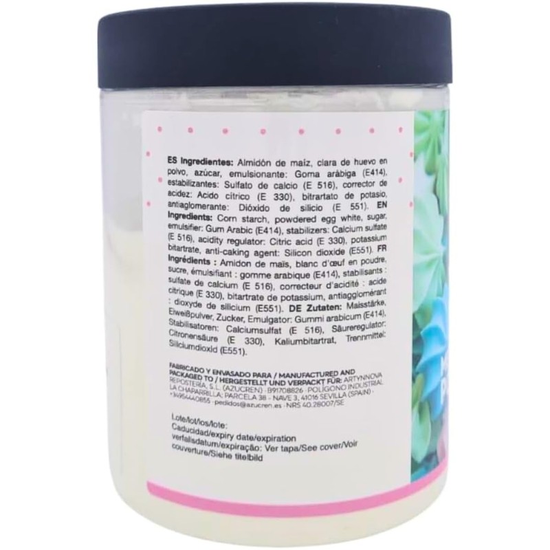 Azucren, Meringue powder, 113 g, ideal for pastries
