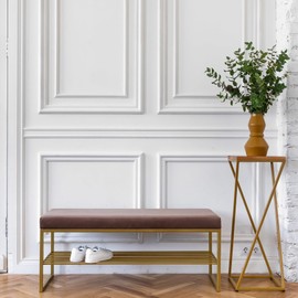Hungbak 120"L x 0.9"W Peel and Stick Chair Rail Panel Molding, Pre-Primed Trim for Home Decoration & Wall Protection