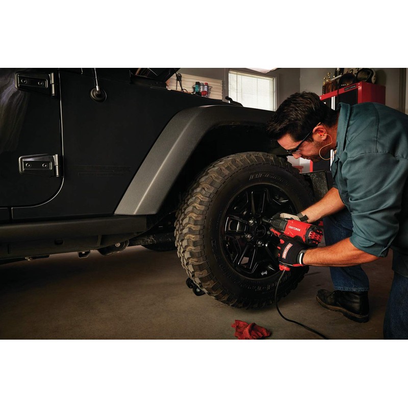 CRAFTSMAN Impact Wrench, 1/2 inch, 7.5 Amp, Corded (CMEF901)