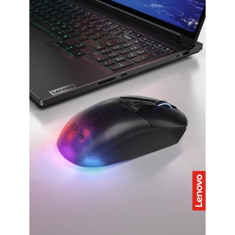 Lenovo Legion M410 Wireless RGB Gaming Mouse – 6 Button