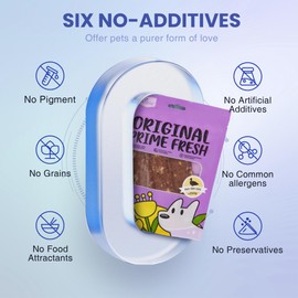 LISPOO Likable Premium Pet Treats Delicious and Healthy Dog Duck Jerky Snacks-Human Grade Pet Snacks and Natural Ingredients-Best Chews for Training Small & Large Dogs - Bulk Soft Pack