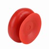 Waterproof Suction Wall Clock for Bathroom & Kitchen - Red