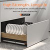 PHWALK 21 Inch Soft Close Undermount Drawer Slides, Concealed Drawer