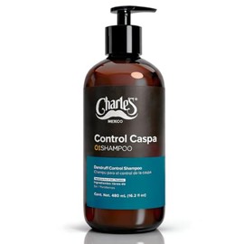 Charles Shampoo Control Caspa - Sin Sales y Parabenos - Con Extracto de Aloe Vera - Ayuda a Reducir la Caspa Visible - Ayuda a la Picazón y...        