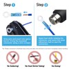 TICONN 250Pcs Heat Shrink Wire Connectors, Waterproof Automotive Marine Electrical