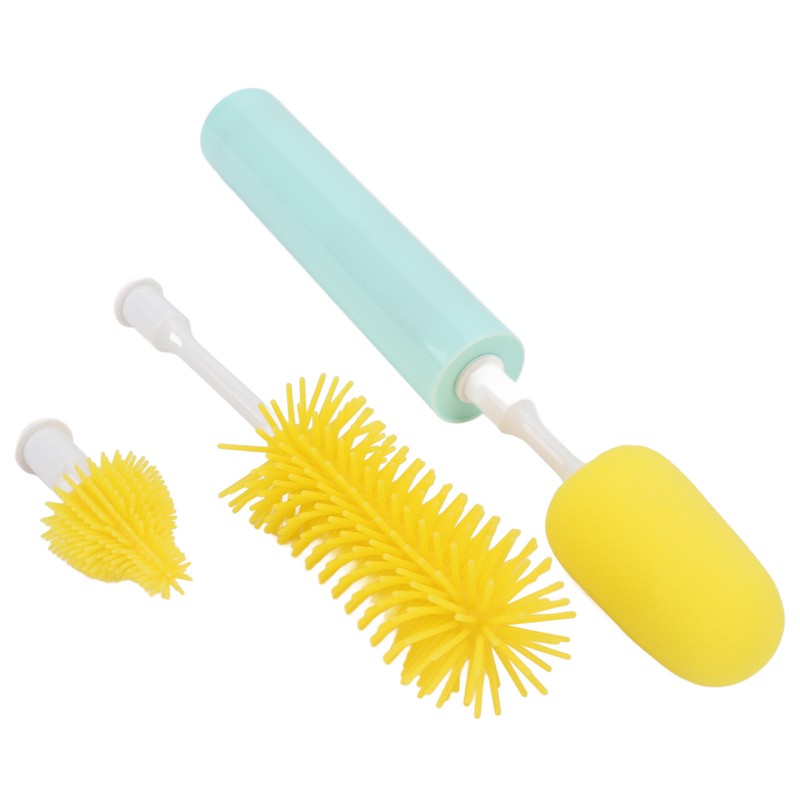 Electric Bottle Brush Cleaner Smart Removable Long Handle Silicone Automatic