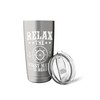 Relax the First Mate is here Stainless Steel Insulated Tumbler