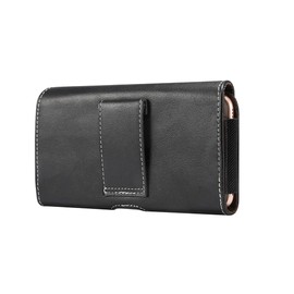 DFV mobile - Holster Horizontal Leather with Belt Loop New für Lenovo Legion Duel 2 (2021) - Black