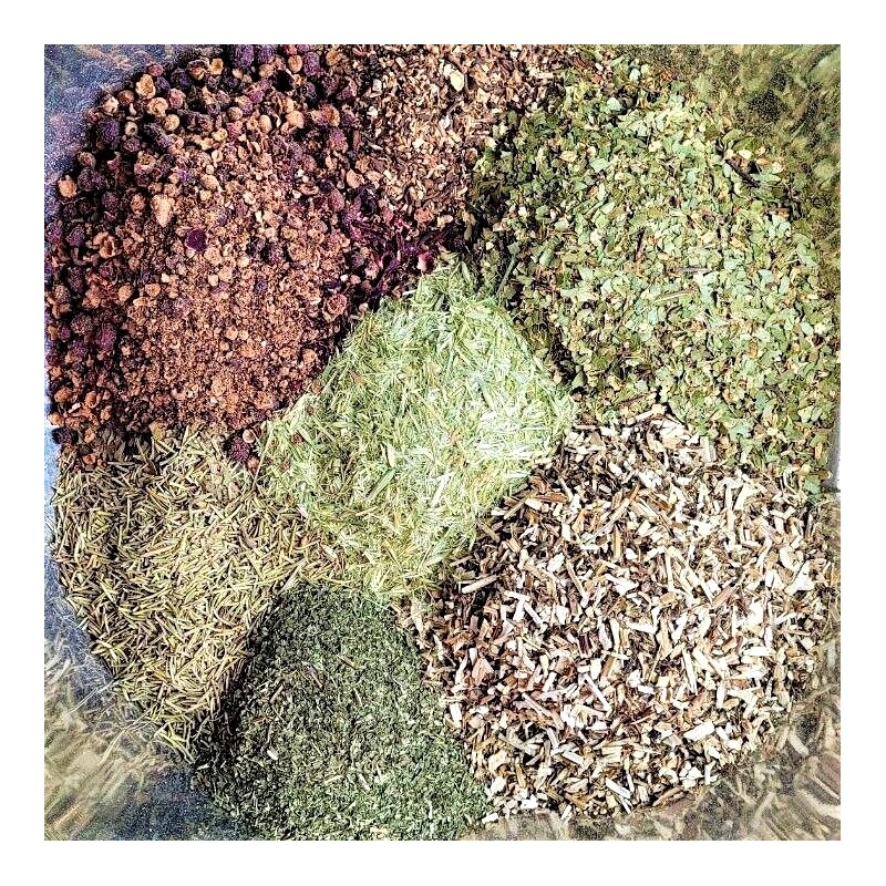 HERB MAN TEAS BLOOD PRESSURE LOWERING TEA with Reishi Mushrooms