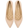 ILLUDE Classic Pointed Toe Pumps – Comfortable Low Stiletto Heel