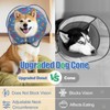 Dog Cone, Inflatable Dog Cone for Small, Medium, and Large