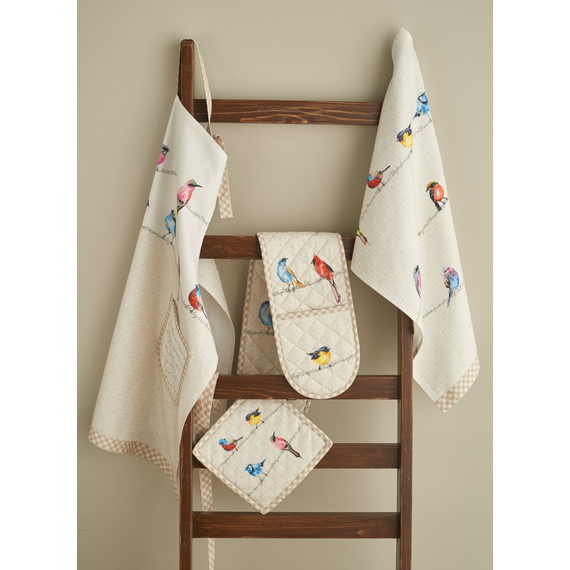 Maison d' Hermine Birdies On Wire 100% Cotton Pot Holder,