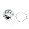 Secret-E Chrome Left Engine Stator Cover See Through For Honda