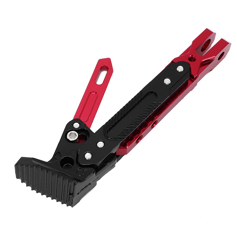 Motorcycle Frame Horizon Bracket Aluminum Alloy Adjustable Kickstand Side Stands