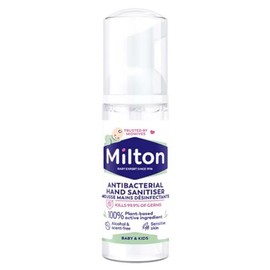 MiltonBaby Foam Handsanitiser with Naturally Captured Thank You Card