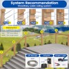 Muzata 10 Pairs 1/8" Cable Railing Hardware Kit Swage Toggle