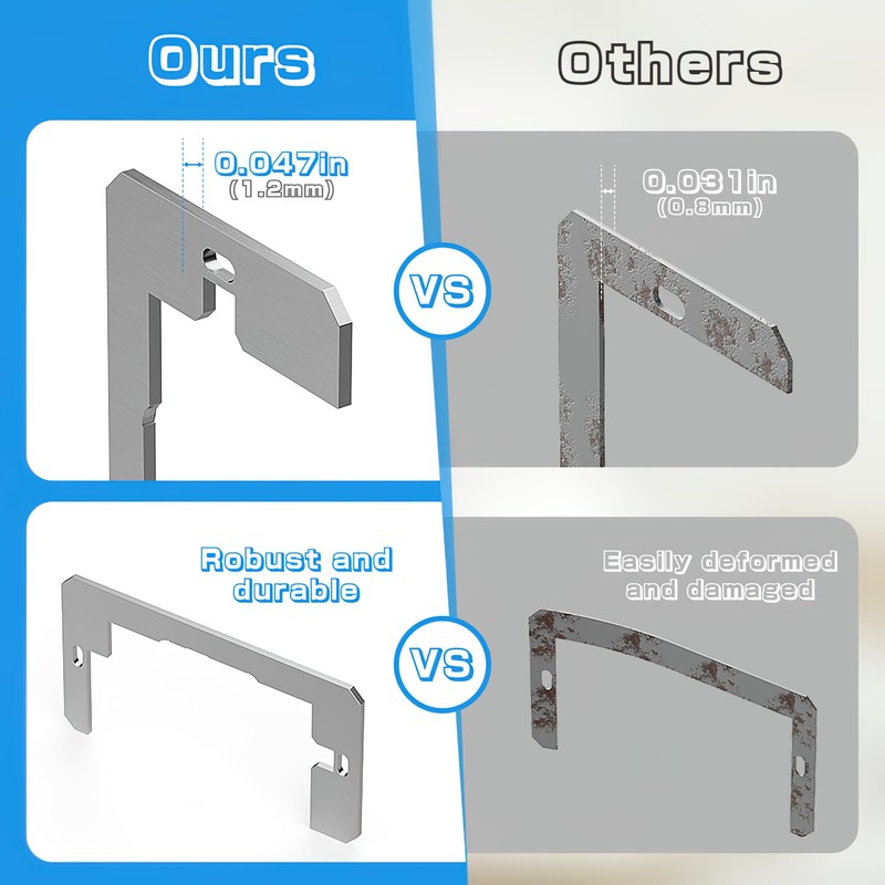 Gadgetzan Wall Plate Spacer,Flush Fit Device Leveling Plates For Wall