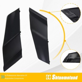 Shtuomoland 2 PCS Left & Right Side Front Windshield Wiper Side Cowl Cover Trim Fender Compatible with Toyota Corolla 2014 2015 2016 2017 2018 2019 Replace 55084-02250 5508302010 5508402250 5508302010