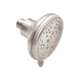 Moen CL26500BN 4-Inch Five-Function Shower Head, Brushed Nickel