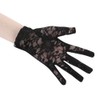 ITODA Women's Wedding Gloves, Lace Gloves, UV Cut Gloves, Short