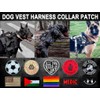 2 Pcs Red Funny Do Not Feed Patch Emblem Embroidered