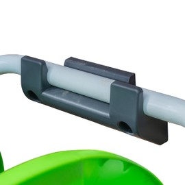 Garden Hose Reel PVC Wall Mounted Hanger (Pack of 2) with Screws and Wall Plugs