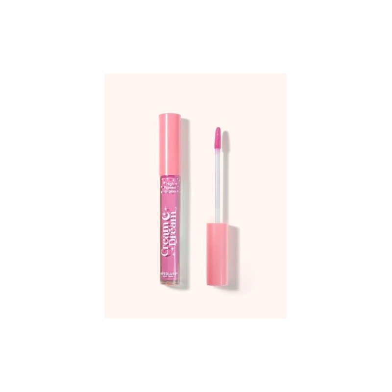 Absolute New York Cream Dream Lip Gloss, High Intensity Pigment