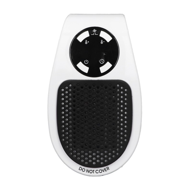 500W Household Mini Space Heater Plug In Portable Home Office