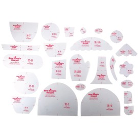 Riley Blake Template Set-Bake Sale 2 by Lori Holt 25/Pkg