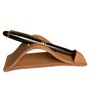 Handmade Leather fountain pen stand, Leather Pen Holder, Leather Desk