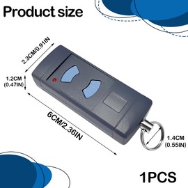 Garage Door Remote with HORMANN Garage Door Remote,Garage Door Opener,for HORMANN HSE2-868 HSM4-868 HS4-868 HS1-868 HSM2-868 Promatic Blue Button