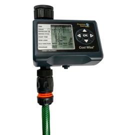 Single Outlet Water Timer - optimize water usage and provide precise and automated watering for lawns, flower beds, vegetable gardens, and greenhouses.
