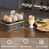 Evoloop Rapid Egg Cooker Electric 6 Eggs Capacity, Soft, Medium,