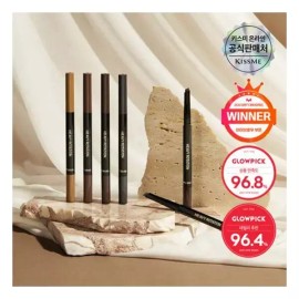 Kiss Me 키스미 헤비로테이션 하드 엣지 아이브로우 펜슬 [01 카라멜브라운(H)] Kiss Me Heavy Rotation Hard Edge Eyebrow Pencil [01 Caramel Brown(H)]
