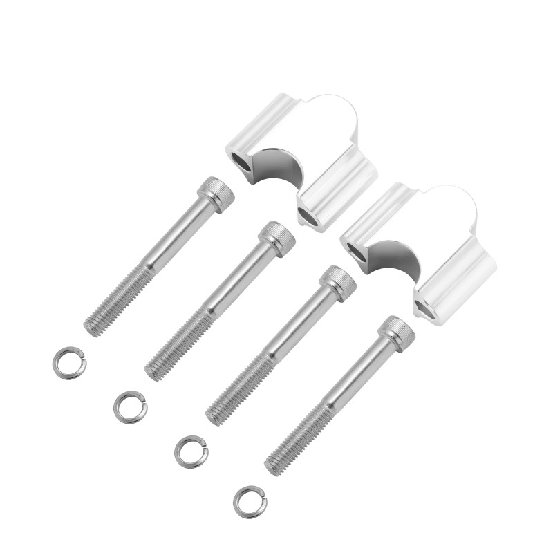 CB Handlebar Clamp Risers 7/8" Bars Kit 30mm Height For