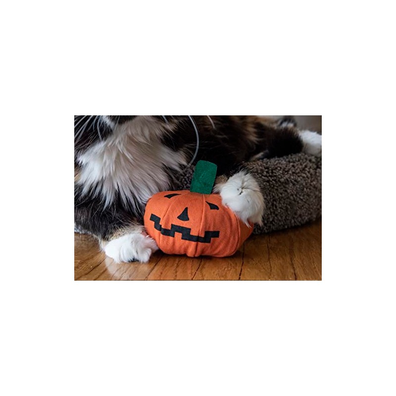 Yeowww Halloween Pumpkin Catnip Toy