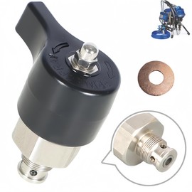 245103 Prime Spray Valve Kit,Drain Valve Compatible with 5900 7900 833 Etc Aftermarketr Airless Paint Sprayer,Replace Airless Spray Painting Machine Accessories