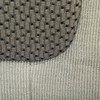 KUAFU New Gray Driver Side Bottom Seat Cover Cloth Compatible