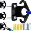 OJMHD 3 Pcs Resistance Band Wall Anchor, Wall Mount Holders
