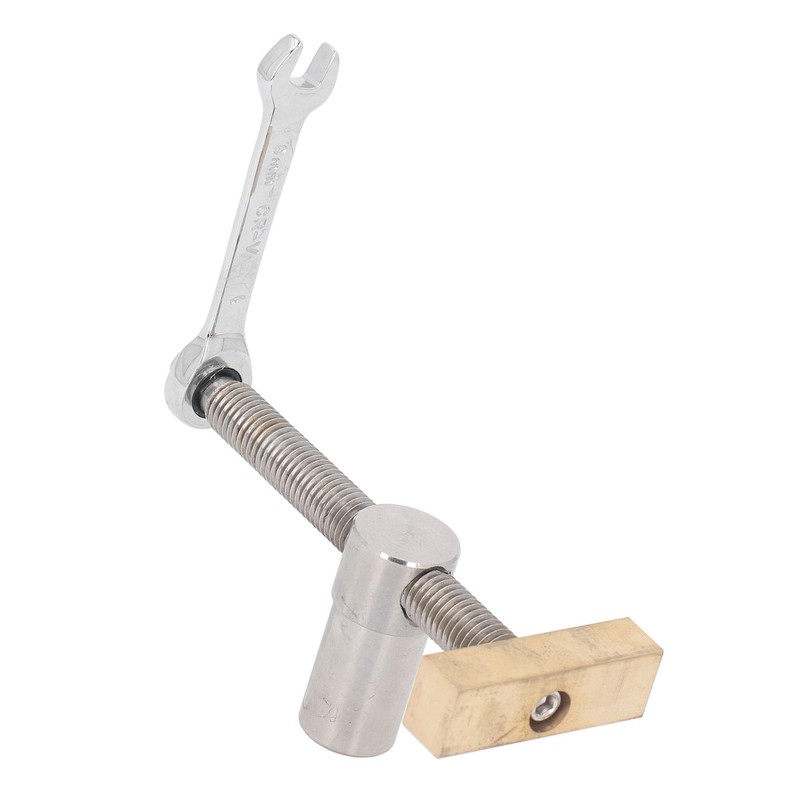 2Pcs Woodworking Desktop Clip Adjustable Workbench Fast Fixed Clamp Brass