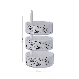 Premier Housewares Rotating Shelf, White, One Size