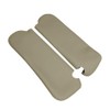 Zieichy Driver Passenger Sun Visor Replacement Cover Fit for Toyota