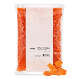 Albanese World's Best Orange Gummi Bears, 5lbs of Candy