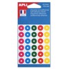 APLI 11335 Pack of 150 Assorted Coloured Eyelets Diameter 15