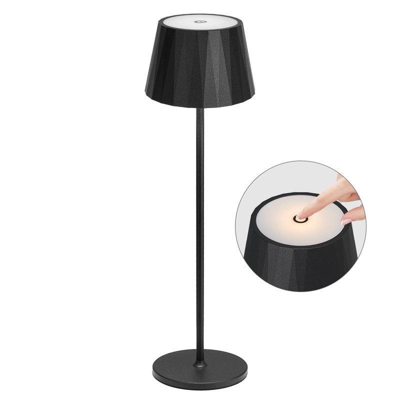 Table Lamp LED 3000K Warm Light 5200mAh Rechargeable Stepless Dimmable